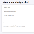 Comment System in Static Website Like Hugo