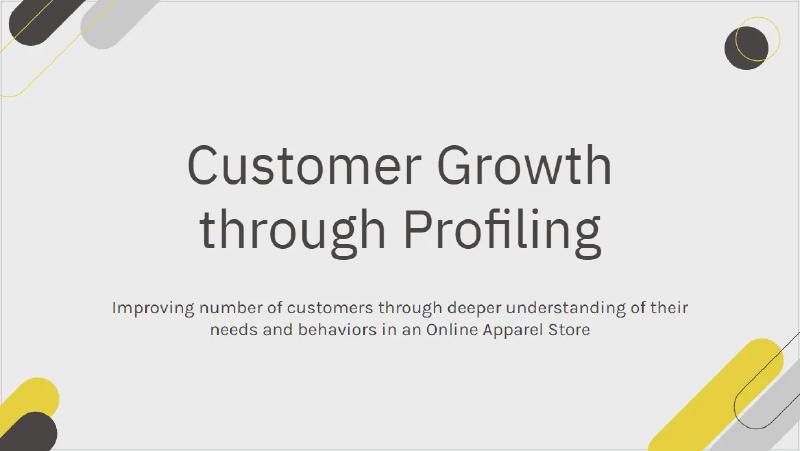 Featured image of post Customer Growth through Profiling