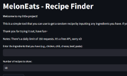 Featured image of post MelonEats - Recipe Finder